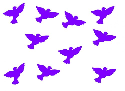 Miniblings 10x Bügelbilder Aufnäher 26mm Flock Taube Vogel Spatz Patch Bügelbild I Kinder Bügelflicken Patches zum Aufbügeln - Flockfolie - Applikation Nähen, Farbe:lila Miniblings 10x Bügelbilder Aufnäher 26mm Flock Taube Vogel Spatz Patch Bügelbild I Kinder Bügelflicken Patches zum Aufbügeln - Flockfolie - Applikation Nähen, Farbe:lila von Miniblings