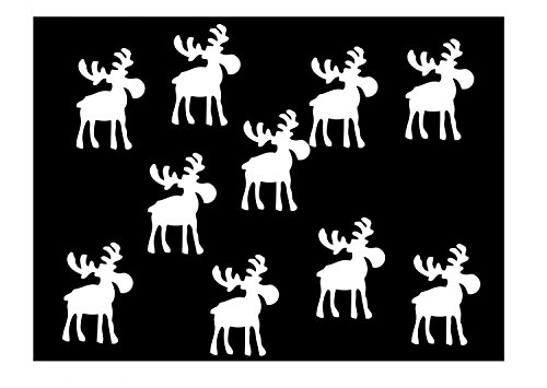 Miniblings 10x Bügelbilder Aufnäher 32mm Flock Elch Elche Rentier Patch Bügelbild I Kinder Bügelflicken Patches zum Aufbügeln - Flockfolie - Applikation Nähen, Farbe:weiß Miniblings 10x Bügelbilder Aufnäher 32mm Flock Elch Elche Rentier Patch Bügelbild I Kinder Bügelflicken Patches zum Aufbügeln - Flockfolie - Applikation Nähen, Farbe:weiß von Miniblings