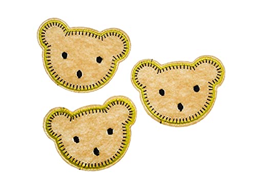 Miniblings 3X Bärenkopf Bügelbild Aufnäher Aufbügler Wald Bär Natur Tiere braun Patch Bügelbild I Kinder Bügelflicken Patches zum Aufbügeln Miniblings 3X Bärenkopf Bügelbild Aufnäher Aufbügler Wald Bär Natur Tiere braun Patch Bügelbild I Kinder Bügelflicken Patches zum Aufbügeln von Miniblings