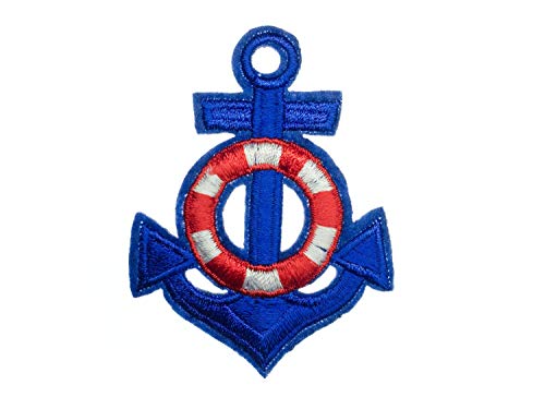 Miniblings Anker Bügelbild Aufnäher Aufbügler Rettungsring Boot 65x50mm blau Patch Bügelbild I Kinder Bügelflicken Patches zum Aufbügeln Miniblings Anker Bügelbild Aufnäher Aufbügler Rettungsring Boot 65x50mm blau Patch Bügelbild I Kinder Bügelflicken Patches zum Aufbügeln von Miniblings