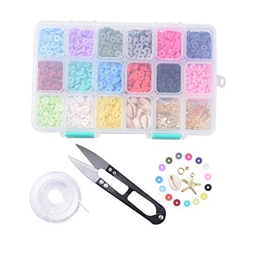 Miniblings Perlen Bastel Set Vinyl Gummi Muschel Schere Silikonschnur 15 Farben mit Box Miniblings Perlen Bastel Set Vinyl Gummi Muschel Schere Silikonschnur 15 Farben mit Box von Miniblings