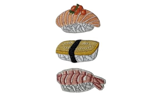 Miniblings Sushi 3er Set Bügelbild Aufnäher Aufbügler Fisch Essen Japan Maki Patch Bügelbild I Kinder Bügelflicken Patches zum Aufbügeln Miniblings Sushi 3er Set Bügelbild Aufnäher Aufbügler Fisch Essen Japan Maki Patch Bügelbild I Kinder Bügelflicken Patches zum Aufbügeln von Miniblings