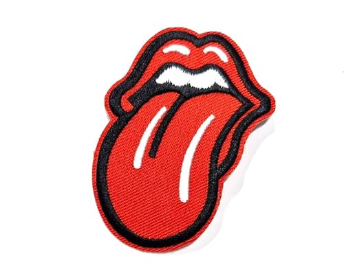 Miniblings Zunge Bügelbild Aufnäher Aufbügler Rock'n'Roll 65x55mm rot Patch Bügelbild I Kinder Bügelflicken Patches zum Aufbügeln Miniblings Zunge Bügelbild Aufnäher Aufbügler Rock'n'Roll 65x55mm rot Patch Bügelbild I Kinder Bügelflicken Patches zum Aufbügeln von Miniblings