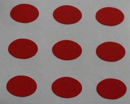 150 Etikett, 10x7mm Ovale, rot, selbstklebende Aufkleber, Minilabel Formen 150 Etikett, 10x7mm Ovale, rot, selbstklebende Aufkleber, Minilabel Formen von Minilabel
