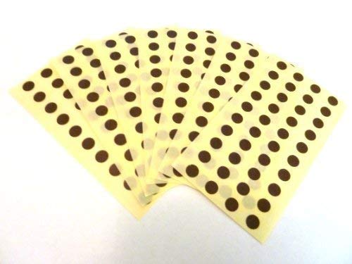270 Etiketten, 6mm Durchmesser rund, dunkel braun, Farbcode Sticker, selbstklebende Klebend Bunt Punkte 270 Etiketten, 6mm Durchmesser rund, dunkel braun, Farbcode Sticker, selbstklebende Klebend Bunt Punkte von Minilabel