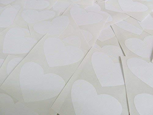 40 Etiketten, 50 x 37 mm, weiß, selbstklebend, für Farbkodierung, selbstklebend, Motiv: Herzen 40 Etiketten, 50 x 37 mm, weiß, selbstklebend, für Farbkodierung, selbstklebend, Motiv: Herzen von Minilabel