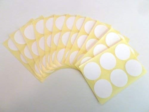 72 Stück, rund, 30 mm, Weiß, Minilabel Papieretiketten, Permanent selbstklebend, rund, Durchmesser, Etiketten 72 Stück, rund, 30 mm, Weiß, Minilabel Papieretiketten, Permanent selbstklebend, rund, Durchmesser, Etiketten von Minilabel
