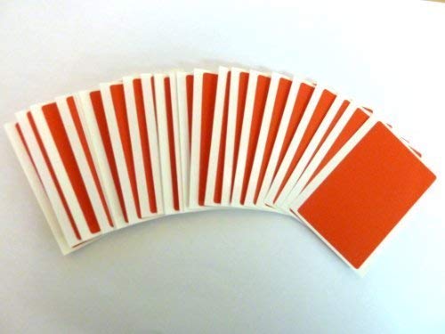 Etiketten, 75 x 50 mm, rechteckig, selbstklebend, für Farbkodierung, Rot, 30 Stück von Minilabel