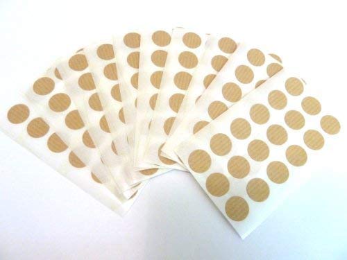 Minilabel Klebeetiketten / Klebepunkte, rund, selbstklebend, Durchmesser 13 mm, Hellbraun, 180 Stück Minilabel Klebeetiketten / Klebepunkte, rund, selbstklebend, Durchmesser 13 mm, Hellbraun, 180 Stück von Minilabel