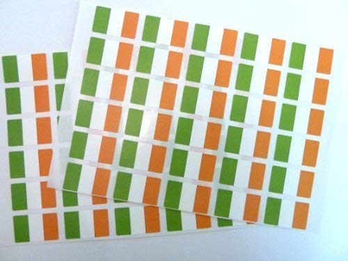 Pack of 60, 33x20mm, südlich Irland Selbstklebend Flagge Sticker, selbstklebende Flagge Etiketten von Minilabel