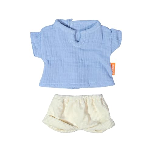 Miniland - Kleidung für 32 cm Puppe, Bekleidungszubehör für Puppen, Sommer-T-Shirt und Hose Miniland - Kleidung für 32 cm Puppe, Bekleidungszubehör für Puppen, Sommer-T-Shirt und Hose von Miniland