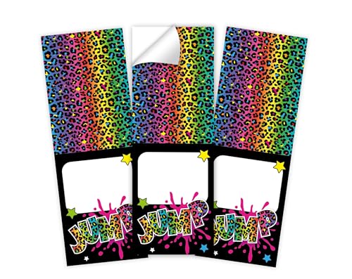 14 Aufkleber Trampolin Jump Verpackung von Geschenken für Mädchengeburtstag Etiketten für Geschenkverpackung von Minkocards
