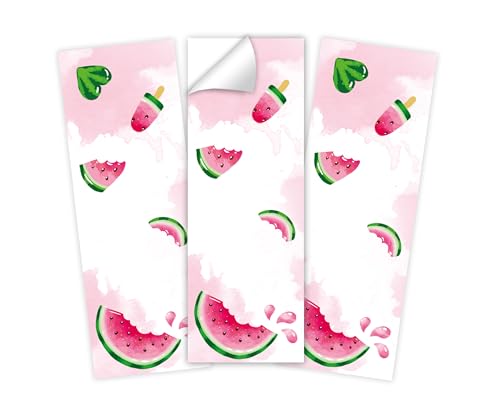 14 Aufkleber Wassermelone Verpackung von Geschenken für Mädchengeburtstag Etiketten für Geschenkverpackung von Minkocards