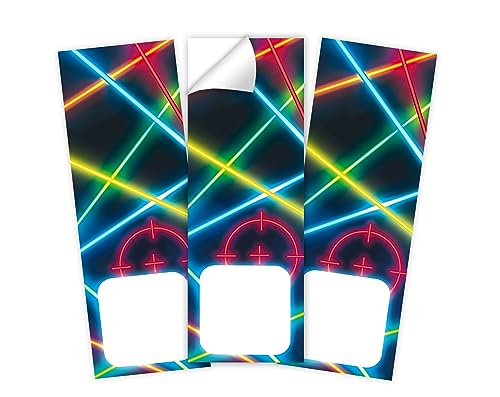 Minkocards 12 Aufkleber Lasertag Laser Tag Verpackung von Geschenken für Jungsgeburtstag Mädchengeburtstag Etiketten für Geschenkverpackung Minkocards 12 Aufkleber Lasertag Laser Tag Verpackung von Geschenken für Jungsgeburtstag Mädchengeburtstag Etiketten für Geschenkverpackung von Minkocards