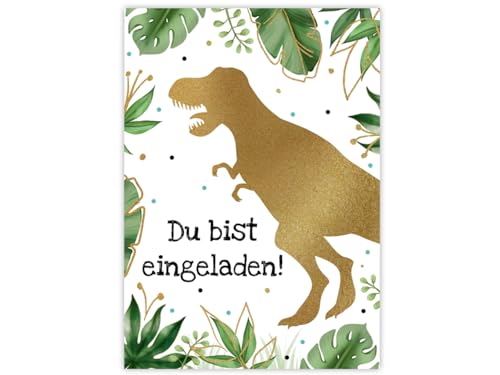 Minkocards 12 Einladungskarten Kindergeburtstag Junge Jungs Dino Dinosaurier Einladungen Jungsgeburtstag Minkocards 12 Einladungskarten Kindergeburtstag Junge Jungs Dino Dinosaurier Einladungen Jungsgeburtstag von Minkocards