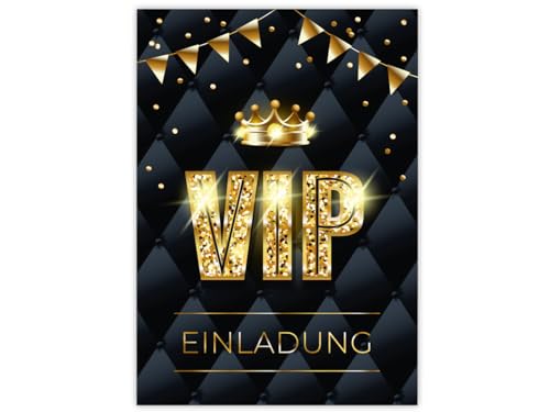 Minkocards 6 Einladungskarten zum Geburtstag Hochzeit Jubiläum Kindergeburtstag VIP Disco Jungen Mädchen Jungendliche Erwachsene Einladung Minkocards 6 Einladungskarten zum Geburtstag Hochzeit Jubiläum Kindergeburtstag VIP Disco Jungen Mädchen Jungendliche Erwachsene Einladung von Minkocards