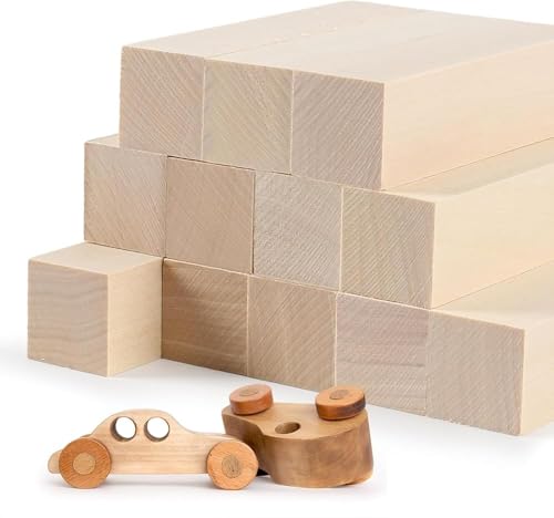 Minnhua 12PCS Holzblöcke zum Schnitzen Schnitzholz Linde Lindenholz Zum Schnitzen Linde Basswood zum Holzschnitzen Holzblock 10 x 2.5 x 2.5 cm Schnitzset Balsa Holzblöcke für Kinder Erwachsene DIY Minnhua 12PCS Holzblöcke zum Schnitzen Schnitzholz Linde Lindenholz Zum Schnitzen Linde Basswood zum Holzschnitzen Holzblock 10 x 2.5 x 2.5 cm Schnitzset Balsa Holzblöcke für Kinder Erwachsene DIY von Minnhua