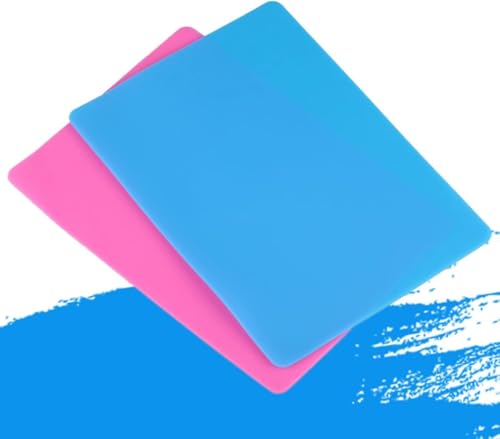 Minnhua 2 Stücke Silikonmatte 30 * 40cm Antihafte Sikon Unterlage Tischmatte Epozidharz Silkon Matte rutschfest Sikonfolie für Handwerk DIY Basteln Gießharz Minnhua 2 Stücke Silikonmatte 30 * 40cm Antihafte Sikon Unterlage Tischmatte Epozidharz Silkon Matte rutschfest Sikonfolie für Handwerk DIY Basteln Gießharz von Minnhua