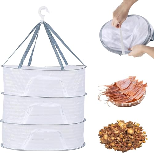 Minnhua 3-Lagiges Trockennetz Kräuter Kräutertrockner Netz Hängendes Kräutertrockennetz 60X80cm Hängendes Kräuter mit Reißverschlüssen Klappbar Zum Trocknen von Samen Fisch Gemüse Obst Tasche Kräuter Minnhua 3-Lagiges Trockennetz Kräuter Kräutertrockner Netz Hängendes Kräutertrockennetz 60X80cm Hängendes Kräuter mit Reißverschlüssen Klappbar Zum Trocknen von Samen Fisch Gemüse Obst Tasche Kräuter von Minnhua