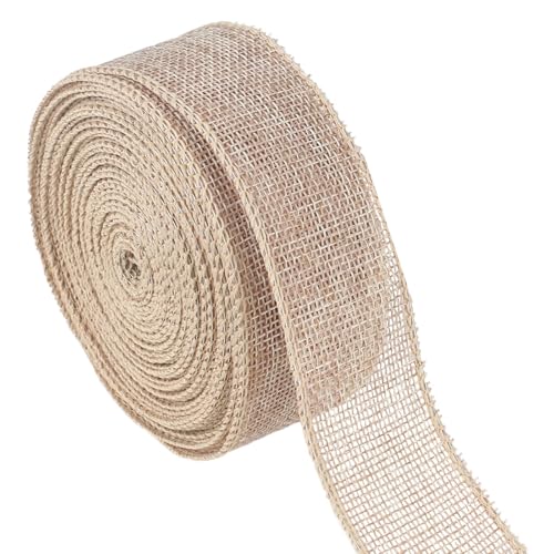 Minnhua Juteband Geschenkband Breit Geschenkbänder Jahrgang 4cm*12m Juteband Breit Garten Geschenk Band Ribbon Band für DIY Handwerk Geschenkverpackung Weihnachten Deko Hochzeit Party Hellbraun Minnhua Juteband Geschenkband Breit Geschenkbänder Jahrgang 4cm*12m Juteband Breit Garten Geschenk Band Ribbon Band für DIY Handwerk Geschenkverpackung Weihnachten Deko Hochzeit Party Hellbraun von Minnhua