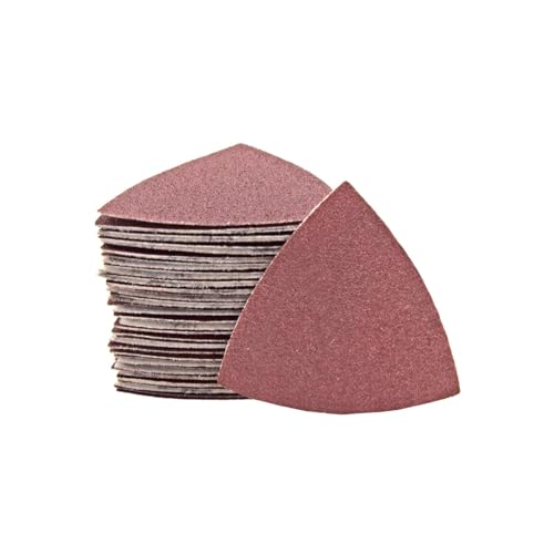 MioTools Fox Klett-Schleifblätter, 82 mm, f. Deltaschleifer, Normalkorund (50 Stk.) K40 von MioTools