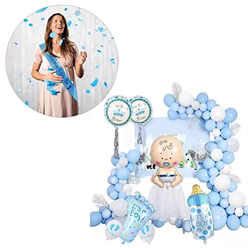 Miokycl Luftballons Kit Dekoratives wiederverwendbares Latexballon-Set für Babyparty, Geburtstagsfeier von Miokycl