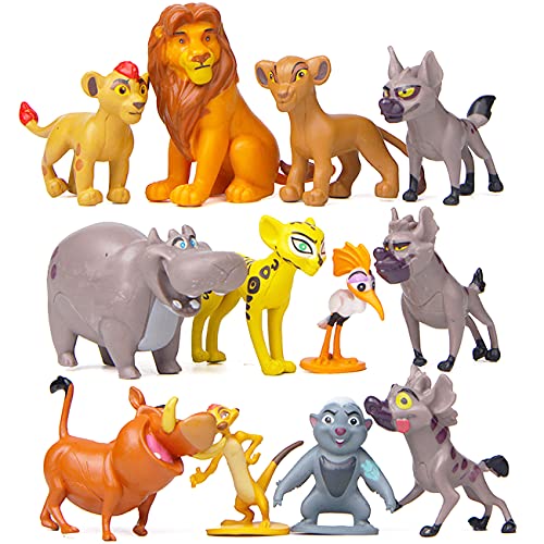 Miotlsy 12 Stück Mini Löwenkönig Figuren Set - Cupcake Figuren Geburtstags Party Kuchen Dekoration Lieferungen Cake Topper für Kind Junge Mädchen Dekoration Geburtstags Miotlsy 12 Stück Mini Löwenkönig Figuren Set - Cupcake Figuren Geburtstags Party Kuchen Dekoration Lieferungen Cake Topper für Kind Junge Mädchen Dekoration Geburtstags von Miotlsy
