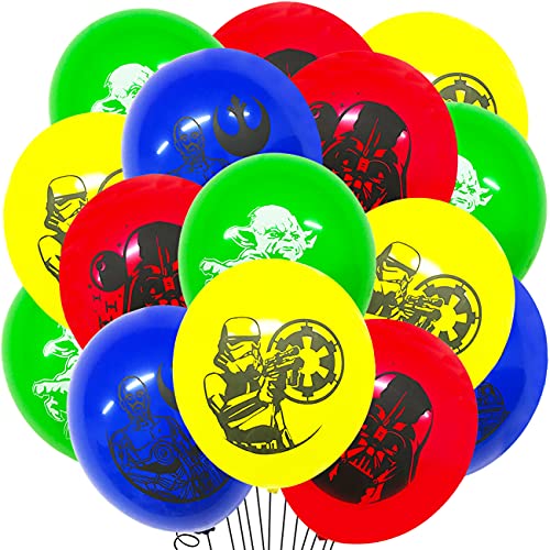 Luftballons 32 Stück Geburtstag Luftballons Party Supplies Set, Thema Dekoration The Mandalorian Theme Birthday Party Decorations von Miotlsy