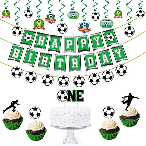 Miotlsy Soccer Tortendeko, 28 Stück Cupcake Topper Kuchen Deko Sport Soccer Party Tortenfiguren Einschulung Schulkind Happy Birthday TortendekoGeburtstag Deko für Kinder Mädchen Junge Miotlsy Soccer Tortendeko, 28 Stück Cupcake Topper Kuchen Deko Sport Soccer Party Tortenfiguren Einschulung Schulkind Happy Birthday TortendekoGeburtstag Deko für Kinder Mädchen Junge von Miotlsy