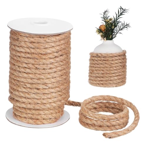 Mipcase 1 Rolle Umweltfreundliches Hanfseil Dickes Seil Zum Basteln Dicker Jutefaden Seil Für Katzenkratzbaum Juteschnur Zum Basteln Hochleistungsseil Beige Juteseil Mipcase 1 Rolle Umweltfreundliches Hanfseil Dickes Seil Zum Basteln Dicker Jutefaden Seil Für Katzenkratzbaum Juteschnur Zum Basteln Hochleistungsseil Beige Juteseil von Mipcase