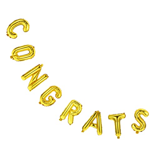Mipcase 1 Satz Abschluss Ballon Klasse Von 2022 Abschlussdekorationen Rosa Glückwunschballons Zum Abschluss Grad Abschlussdekorationen 2022 Groß Aluminiumfolie Golden von Mipcase