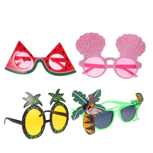 Mipcase 1 Satz Partybrille Lustig Luau-party-sonnenbrille Tropische Sonnenbrille Partyzubehör Zum Thema Strand Luau Partydekorationen Party Gefälligkeiten Party -ornamente Stk 4 Stück Mipcase 1 Satz Partybrille Lustig Luau-party-sonnenbrille Tropische Sonnenbrille Partyzubehör Zum Thema Strand Luau Partydekorationen Party Gefälligkeiten Party -ornamente Stk 4 Stück von Mipcase