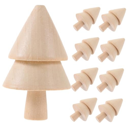 Mipcase 10 Stück Teiliges Mini Holz Weihnachtsbaum Deko zum Bemalen DIY Bastelset für Vielseitige Weihnachtsdeko Zubehör für Zuhause und Festtagsdekoration Mipcase 10 Stück Teiliges Mini Holz Weihnachtsbaum Deko zum Bemalen DIY Bastelset für Vielseitige Weihnachtsdeko Zubehör für Zuhause und Festtagsdekoration von Mipcase
