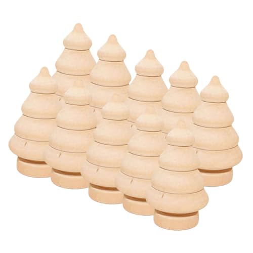 Mipcase 10 Stück Teiliges Unvollendete Mehrfunktionale Holz Weihnachtsbäume zum Bemalen Glatte Oberfläche Kindgerechtes DIY Bastelset zur Kreativität und Handfertigkeit Langlebige Mipcase 10 Stück Teiliges Unvollendete Mehrfunktionale Holz Weihnachtsbäume zum Bemalen Glatte Oberfläche Kindgerechtes DIY Bastelset zur Kreativität und Handfertigkeit Langlebige von Mipcase