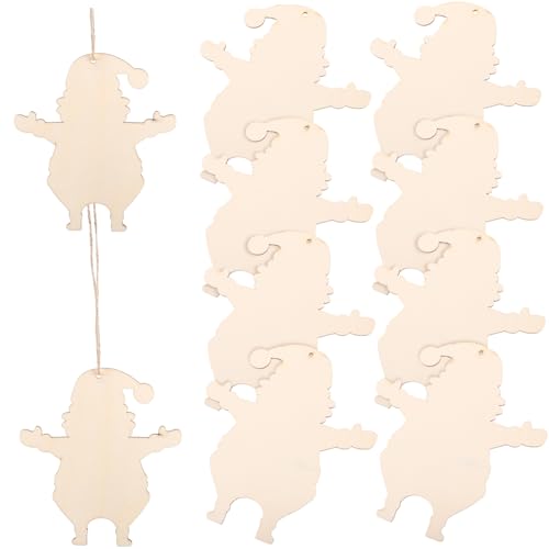 Mipcase 10 Stück Teiliges Weihnachts Holzanhänger aus Naturbelassenen Holzscheiben DIY Blanko Christbaumschmuck für Kreative Weihnachtsdeko Leicht Vielseitig für Wand Fenster Porzellan Mipcase 10 Stück Teiliges Weihnachts Holzanhänger aus Naturbelassenen Holzscheiben DIY Blanko Christbaumschmuck für Kreative Weihnachtsdeko Leicht Vielseitig für Wand Fenster Porzellan von Mipcase