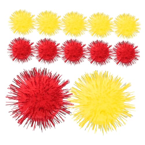 Mipcase 100 Stück Kleine Bunte Pompons zum Basteln Teiliges Glitzernde Flauschige Bommeln für DIY Dekoration Vielseitig für Kleidung Hüte und Kreative Handarbeiten Geeignet Mipcase 100 Stück Kleine Bunte Pompons zum Basteln Teiliges Glitzernde Flauschige Bommeln für DIY Dekoration Vielseitig für Kleidung Hüte und Kreative Handarbeiten Geeignet von Mipcase