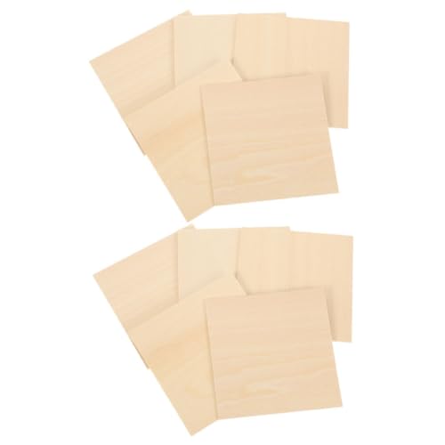 Mipcase 10Stücke Holzplatten Unlackierte Holzplatten für DIY Bastelprojekte für Modellbau Holzschnitzerei und Feiertagsdekoration Glatte Oberfläche zum Bemalen Mipcase 10Stücke Holzplatten Unlackierte Holzplatten für DIY Bastelprojekte für Modellbau Holzschnitzerei und Feiertagsdekoration Glatte Oberfläche zum Bemalen von Mipcase