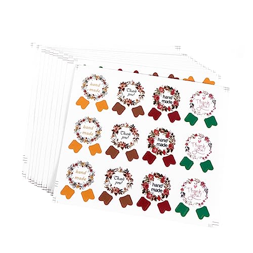 Mipcase 10Stücke Lipgloss Aufkleber DIY Sticker für Personalisierte Lipgloss Röhrchen Selbstklebend Ablösbar für Kreative Bastelprojekte und von Mipcase