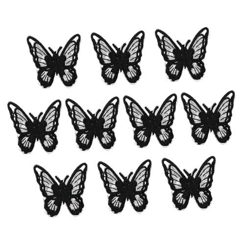 Mipcase 10Stücke Schmetterling Stickflecken Bügel und Nähpatches für Kleidung Applikationen zur Dekoration von Jeans Jacken und Mehr für DIY Projekte Mipcase 10Stücke Schmetterling Stickflecken Bügel und Nähpatches für Kleidung Applikationen zur Dekoration von Jeans Jacken und Mehr für DIY Projekte von Mipcase