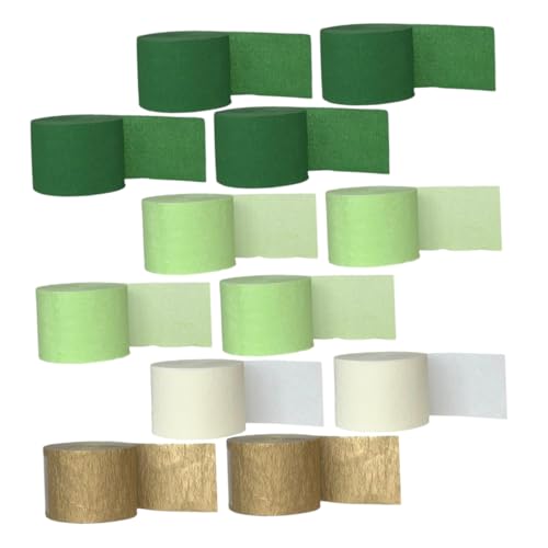 Mipcase 12 Rollen Avocado Grün Krepppapier Luftschlangen Set Weich Strapazierfähig Einfach Zu Binden Vielseitig Für Party Hochzeit Babyparty Dekoration Und Geschenkverpackung Mipcase 12 Rollen Avocado Grün Krepppapier Luftschlangen Set Weich Strapazierfähig Einfach Zu Binden Vielseitig Für Party Hochzeit Babyparty Dekoration Und Geschenkverpackung von Mipcase
