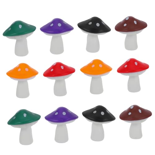 Mipcase 12 Stück Mini-Pilze Pilzverzierungen Pilzdekoration Bastelpilz Pilz-Statue Pilzfiguren Plastik Mipcase 12 Stück Mini-Pilze Pilzverzierungen Pilzdekoration Bastelpilz Pilz-Statue Pilzfiguren Plastik von Mipcase