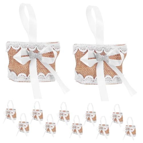 Mipcase 12 Stück Present Bags mit Henkel Wedding Favor Bags für Hochzeit Candy und Geschenkbeutel mit Griff Mehrzweck Taschen für Partys Geburtstag Weihnachten Praktische Aufbewahrung Mipcase 12 Stück Present Bags mit Henkel Wedding Favor Bags für Hochzeit Candy und Geschenkbeutel mit Griff Mehrzweck Taschen für Partys Geburtstag Weihnachten Praktische Aufbewahrung von Mipcase
