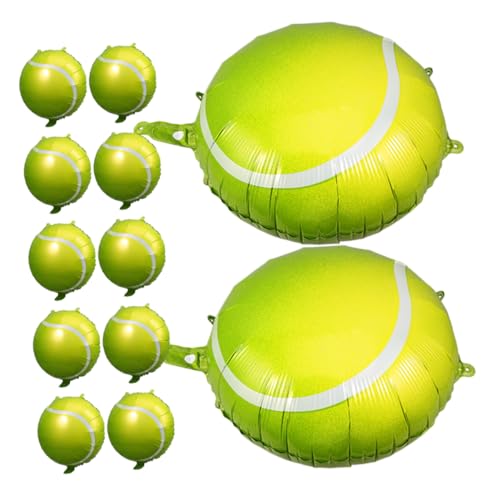 Mipcase 12 Stück Teiliges Tennisfolie Ballon Langlebig Luftdicht Aluminiumfolie Tennisparty Deko für Sportmotto Kindergeburtstag zum Aufhängen für Drinnen und Draußen Geeignet Mipcase 12 Stück Teiliges Tennisfolie Ballon Langlebig Luftdicht Aluminiumfolie Tennisparty Deko für Sportmotto Kindergeburtstag zum Aufhängen für Drinnen und Draußen Geeignet von Mipcase