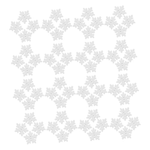Mipcase 150 Stück Weiße Holzknöpfe Schneeflockenform Langlebige Winter Deko Vielseitige DIY Bastelknöpfe für Cardigans Scrapbooking Weihnachtsverzierungen und Kreative Handarbeiten Mipcase 150 Stück Weiße Holzknöpfe Schneeflockenform Langlebige Winter Deko Vielseitige DIY Bastelknöpfe für Cardigans Scrapbooking Weihnachtsverzierungen und Kreative Handarbeiten von Mipcase