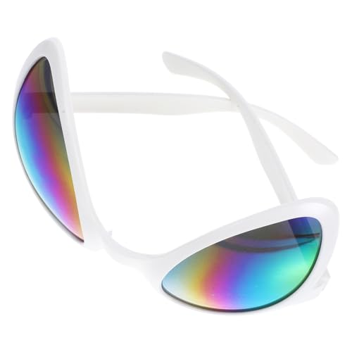 Mipcase 1Paar Alien Sonnenbrille für Damen Lustige Kostümbrille Cosplay Requisite für Halloween und Partys Farbenfrohe Alien Accessoires für Unvergessliche Fotos und Spaß Mipcase 1Paar Alien Sonnenbrille für Damen Lustige Kostümbrille Cosplay Requisite für Halloween und Partys Farbenfrohe Alien Accessoires für Unvergessliche Fotos und Spaß von Mipcase