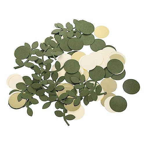 Mipcase 1Packung Blattthema Konfetti Runde Papierstreuung für Hochzeiten Brautpartys Geburtstagsfeiern und Themenpartys für Tischdekorationen Mipcase 1Packung Blattthema Konfetti Runde Papierstreuung für Hochzeiten Brautpartys Geburtstagsfeiern und Themenpartys für Tischdekorationen von Mipcase
