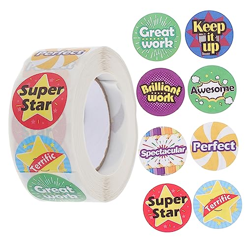 Mipcase 1Rolle Belohnungsaufkleber für Motivationsaufkleber für Lehrer Schulbelohnung Ermutigung und Anerkennung für Klassenzimmer und Schulprojekte Mipcase 1Rolle Belohnungsaufkleber für Motivationsaufkleber für Lehrer Schulbelohnung Ermutigung und Anerkennung für Klassenzimmer und Schulprojekte von Mipcase