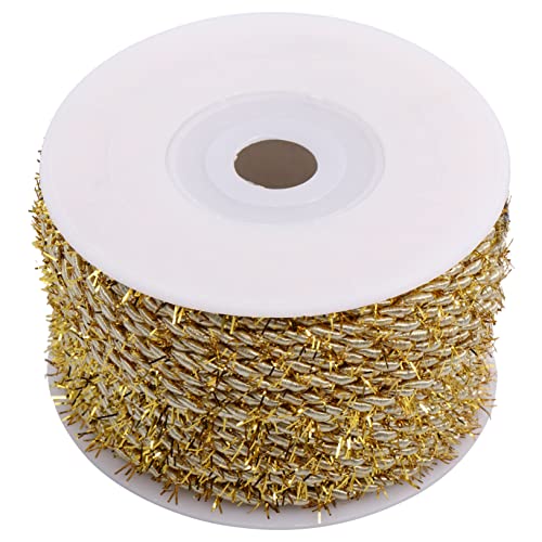 Mipcase 1Rolle Dacron Satin Gurtband für Hochzeit Geschenkverpackung DIY Dekoration Langlebig und Vielseitig Einsetzbar für Bastelprojekte von Mipcase