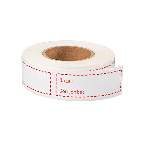 Mipcase 1Rolle Lebensmitteletiketten Abnehmbar Kühlschranketiketten für Lebensmittelaufbewahrung Selbstklebende Aufkleber zur Beschriftung von Inhalten und Haltbarkeitsdatum Mipcase 1Rolle Lebensmitteletiketten Abnehmbar Kühlschranketiketten für Lebensmittelaufbewahrung Selbstklebende Aufkleber zur Beschriftung von Inhalten und Haltbarkeitsdatum von Mipcase