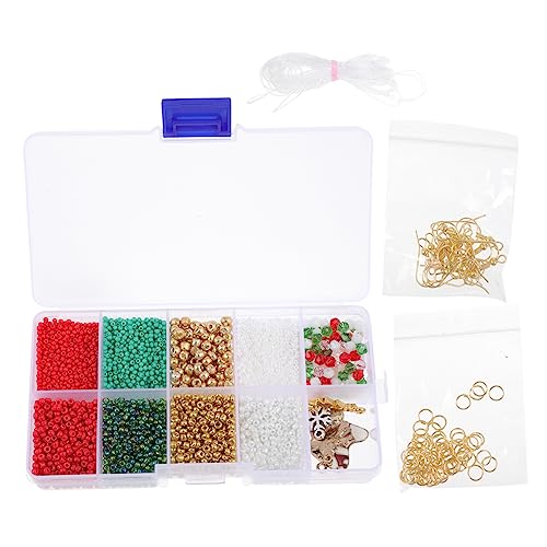 Mipcase 1Satz DIY Ohrring Zubehör mit Glasperlen Schmuckanhänger für Ohrringe Leicht und Langlebig für Kreative Schmuckherstellung und für Frauen Mipcase 1Satz DIY Ohrring Zubehör mit Glasperlen Schmuckanhänger für Ohrringe Leicht und Langlebig für Kreative Schmuckherstellung und für Frauen von Mipcase